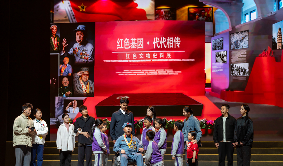 闪闪的红星舞台剧__闪闪红星情景剧视频